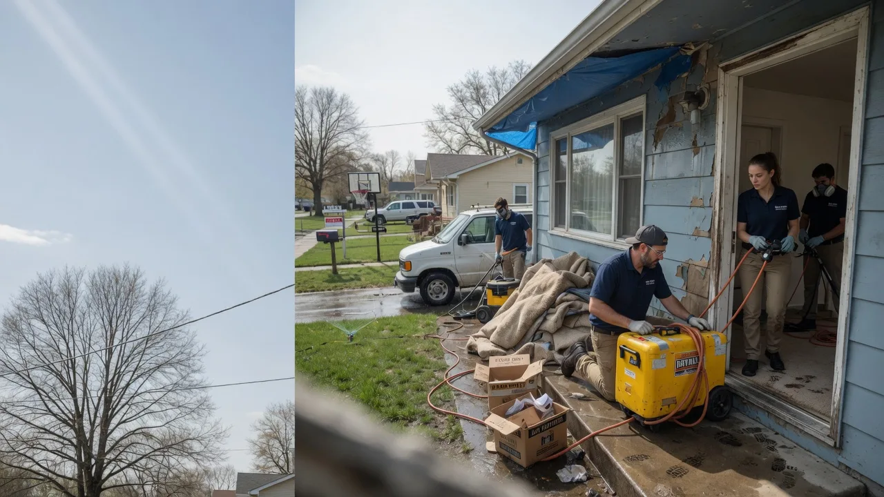 Basement Flood Cleanup in Grottoes, VA near me